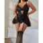 Picture of Plus Size Lace Garter Lingerie Set